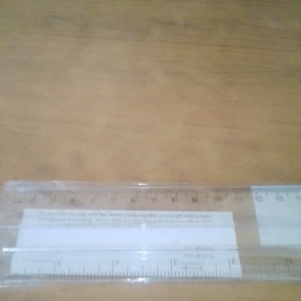 6 In Ruler With Magnifier - Picture 4 of 4